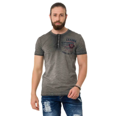 Cipo & Baxx DIVATOS FÉRFI PÓLÓ CT761 GREY