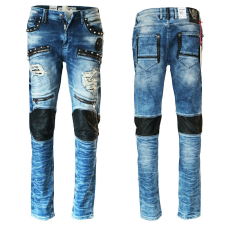  CIPO &amp; BAXX férfi nadrág CD342 L:34 slim fit farmer, 38 férfi nadrág