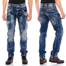  CIPO & BAXX férfi nadrág CD563 L:34 normál slim fit farmer, 40 Jeans