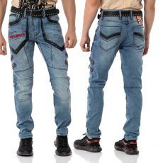  CIPO & BAXX férfi nadrág CD795 L:32 farmer moto farmer, 40 Jeans