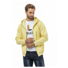 Cipo &amp; Baxx KAPUCNIS FÉRFI PULÓVER CL556 YELLOW férfi pulóver, kardigán