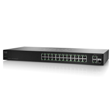 Cisco Switch 24x100Mbps+2xSFP SF112-24-EU hub és switch