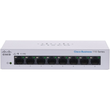 Cisco Switch  8 port - CBS110-8T-D-EU (SG110D-08-EU utódja) (CBS110-8T-D-EU) hub és switch
