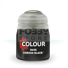 CITADEL Colour Base - Corvus Black 12 ml akrilfesték 21-44 akrilfesték