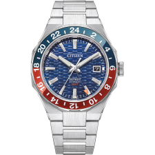 Citizen NB6030-59L Series 8 Automatic GMT Mens Watch 41mm karóra