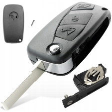  Citroen 3 gombos bicskakulcsház oldalsó elemtartós fekete autóalkatrész