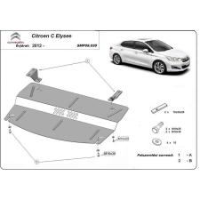  Citroen C Elysee 2012-2018 - Motorvédő lemez autóalkatrész