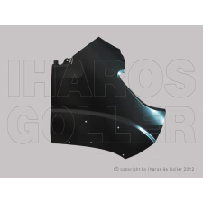  Citroen Jumper 2014.01.01- Első sárvédő jobb (kerékív lyukkal) (11W5) karosszéria elem
