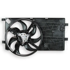  Citroen Nemo 2008.02.01- hűtőventilátor komplett (diesel klímás) (0Y5L) autóventilátor