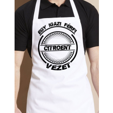  Citroenes kötény - Igazi férfi Citroent vezet lakástextília