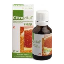 Citrovital Grapefruitmag csepp 25 ml gyógyhatású készítmény