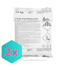  Civis Fertőtlenítő kézi mosogatópor 20kg KARTON - 2 db tisztító- és takarítószer, higiénia