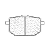 CL BRAKES CL FÉKEK Utcai Szintermetál Fékbetétek - 2393S4 CL BRAKES Kategorizálatlan termékek