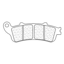 CL BRAKES CL FÉKEK Utcai Szintermetál Fékbetétek - 2602RX3 egyéb motorkerékpár alkatrész