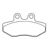 CL BRAKES Maxi Scooter Szinterelt Fémbetétek - 3069MSC CL BRAKES Kategorizálatlan termékek