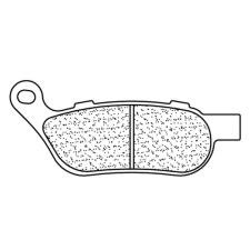 CL BRAKES utcai szinterelt fékbetétek - 1213RX3 egyéb motorkerékpár alkatrész
