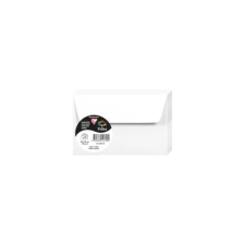 Clairefontaine Boríték Clairefontaine Pollen 9x14 cm szilikonos fehér boríték