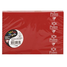 Clairefontaine Boríték Clairefontaine Pollen LC/6 szilikonos intenzív piros boríték