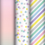 Clairefontaine Díszcsomagoló tekercses Clairefontaine Alliance 70x1000 cm 57g vegyes minták