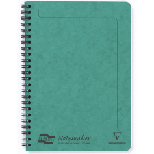 Clairefontaine Europa A5, vonalas, 60 lap, zöld füzet