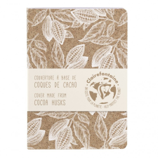 Clairefontaine füzet (A6, 48 lap, vonalas, 3-féle) Cocoa, kakaóbab (2) füzet