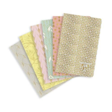 Clairefontaine Füzet Clairefontaine Neo Deco Spring/Summer 9x14 cm 48 lapos vonalas, vegyes füzet