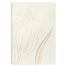 Clairefontaine Jegyzetfüzet Clairefontaine Tulip paper, A/6, 10,5x14,8cm, 64 lapos, sima füzet