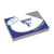 Clairefontaine Karton bőrhatású Clairefontaine Text and Cover A/4 270g szürke 100 ív/csomag