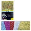 Clairefontaine Kreatív kartonpapír Clairefontaine prizmás metál 25x35 cm 195g vegyes 5 ív/csomag