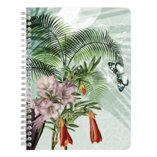 Clairefontaine Spirálfüzet Clairefontaine Jungle Harmony A/5 74 lapos, vonalas vegyes füzet
