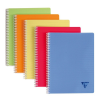 Clairefontaine Spirálfüzet Clairefontaine Linicolor Fresh A/4-90 lapos kockás vegyes