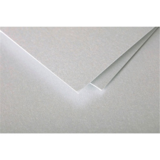 Clairefontaine Üdvözlőkártya Clairefontaine Pollen 8,2x12,8 cm ezüst party kellék