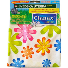 Clanax mintás svéd törlőkendő 250 g, 40 × 40 cm takarító és háztartási eszköz