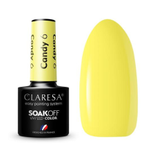Claresa Candy 6 gél lakk 5g lakk zselé