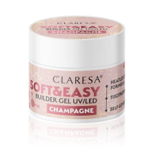 Claresa építőzselé Soft&Easy Champagne 12g műköröm zselé