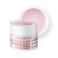 Claresa építőzselé Soft&Easy Sweet Sugar 90g műköröm zselé