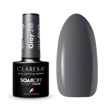  Claresa Gray 218 gél lakk 5g lakk zselé
