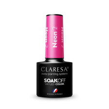 Claresa Hibrid UV/LED Körömlakk - Élénk Színek, 2,5g lakk zselé