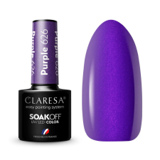  Claresa - Purple 626 műköröm zselé