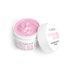 Claresa Rubber Gel 3 építőzselé 12g hideg rózsaszín műköröm zselé