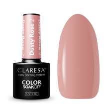  Claresa UV/LED Gél Lakk Dusty Rose Színben, 2,5 g lakk zselé