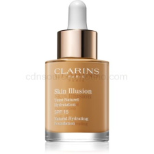  Clarins Face Make-Up Skin Illusion világosító hidratáló make-up SPF 15 arcpirosító, bronzosító