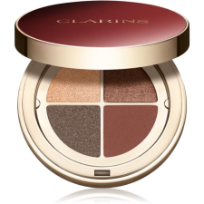 Clarins Ombre 4 Colour Eye Palette szemhéjfesték paletta a hosszan tartó hatásért árnyalat 10 Maple Gradation 4,2 g szemhéjpúder