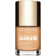 Clarins Skin Illusion Velvet mattító folyékony alapozó tápláló hatással árnyalat 108W 30 ml smink alapozó