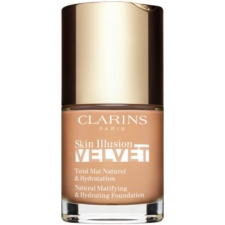 Clarins Skin Illusion Velvet mattító folyékony alapozó tápláló hatással árnyalat 109C 30 ml smink alapozó