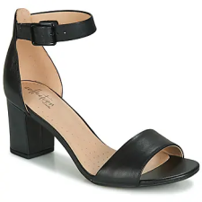 Clarks Magas sarkú szandálok DEVA MAE Fekete 37 női szandál
