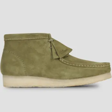 Clarks Originals Oxford cipők Wallabee Boot Zöld 41 férfi cipő