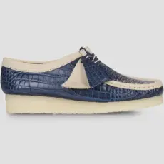 Clarks Originals Oxford cipők Wallabee Kék 40
