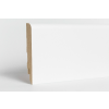 CLASSEN Fehér szegélyléc, "Amerikai design-Fur", 100mm magas, 240cm