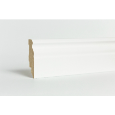 CLASSEN Fehér szegélyléc, &quot;Amerikai design-Nax&quot;, 80mm magas, 240cm élvédő, sín, szegélyelem